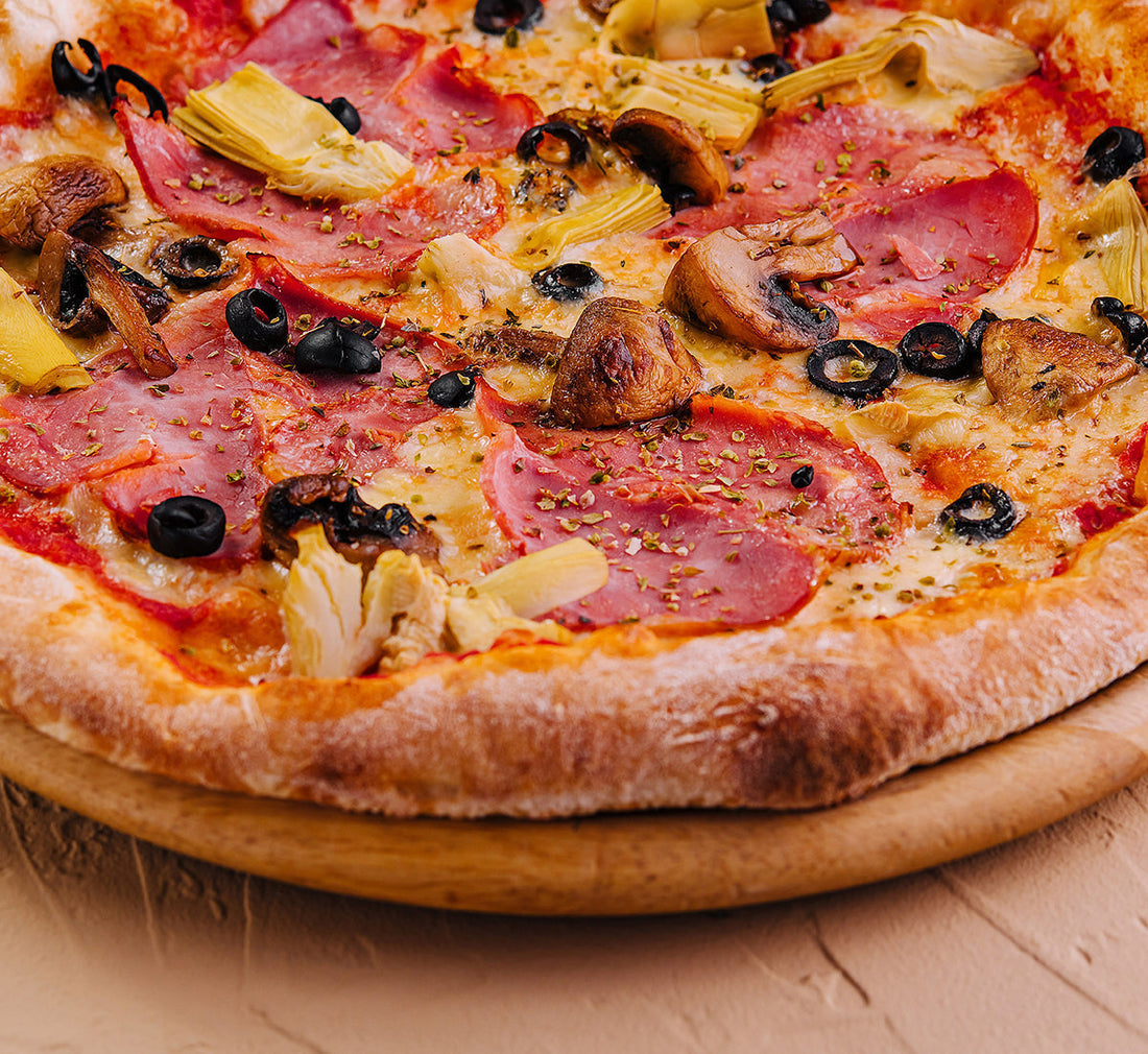 Pizza Low Carb Capricciosa