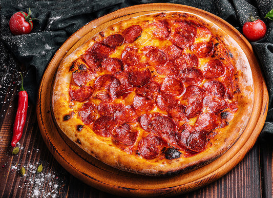 Pizza Low Carb Diavola
