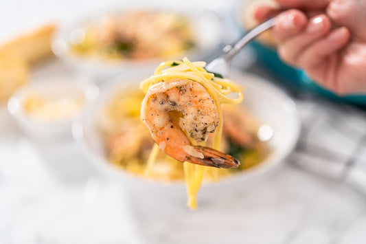 Tagliolini Low Carb con ragù bianco di seppia