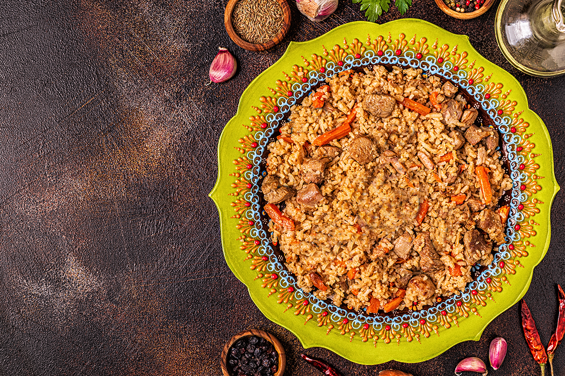 Tempestine Low Carb con agnello speziato, melanzana affumicata e harissa