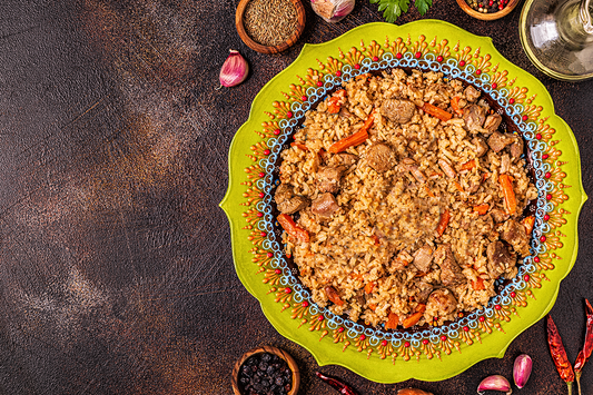 Tempestine Low Carb con agnello speziato, melanzana affumicata e harissa