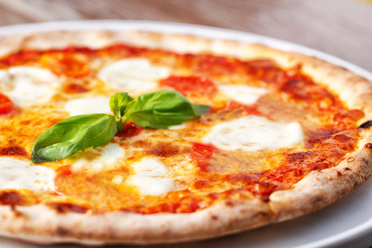 Pizza low carb Margherita con base pronta