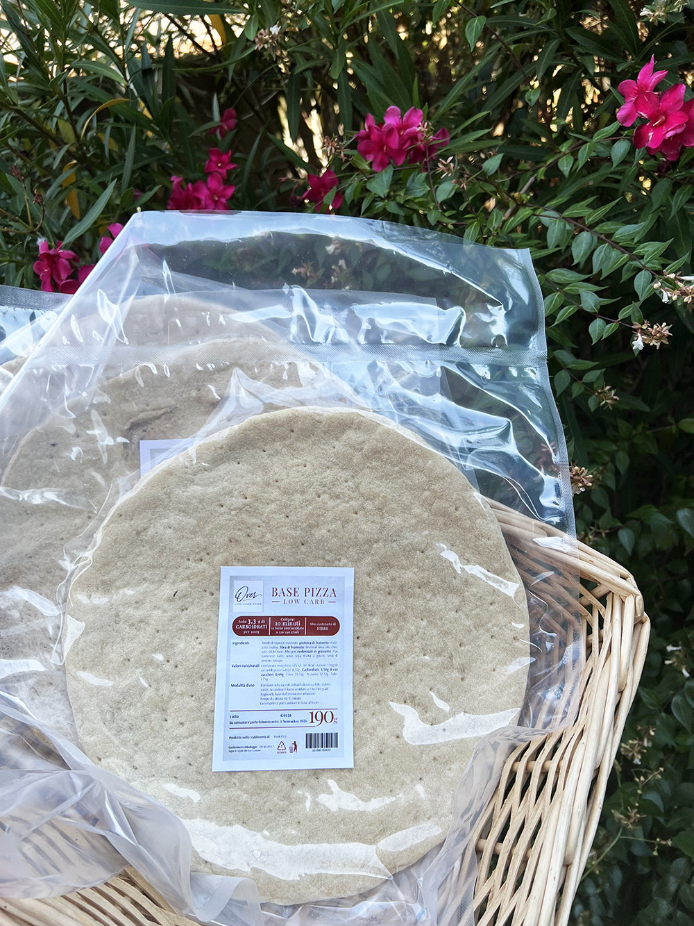 Base Pizza Low Carb - 190g
