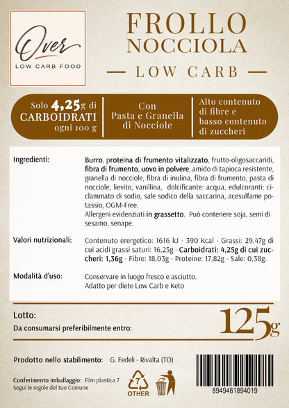 Frollo Nocciola – 125 g