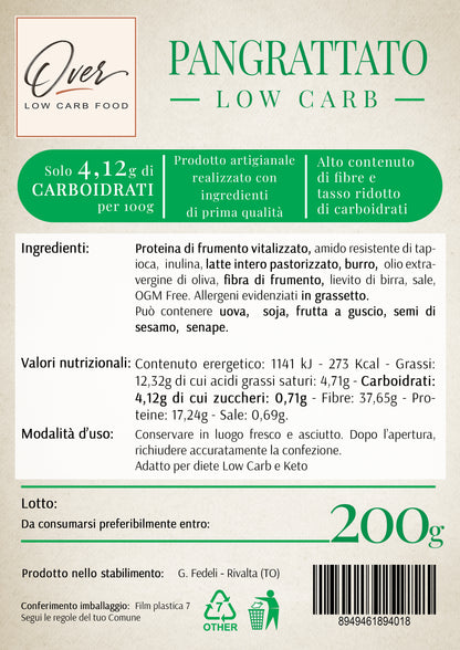 Pangrattato Low Carb – 200 g