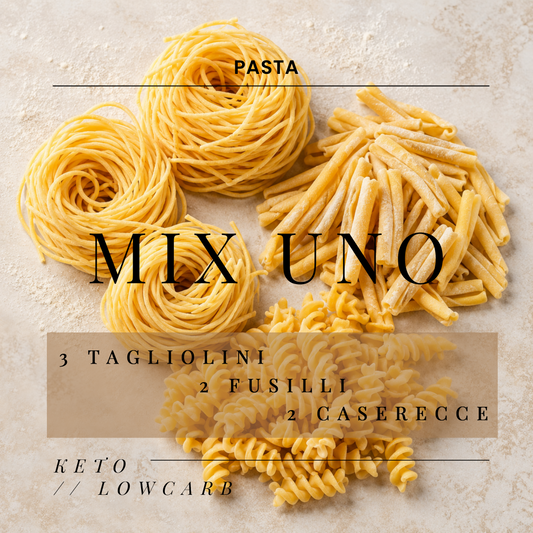 Mix Caserecce - Fusilli - Tagliolini