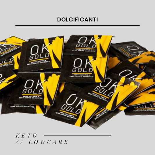 OK Gold 300 Bustine - Eritritolo e Sucralosio - 300g